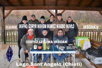 I6-107 by IK6OAK - 2018 - Lago S.Angelo  (CH)
Ref. I6-107
IK6FNQ/p-IZ6RYR/p-IK6WEZ/p-IK6GBO/p
IK6VLC/p-IK6OAK/p-IZ6FHZ/p-IZ6UWA/p
31-12-2018