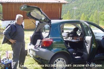 IX1-036 by IK1SOW - 2006 - LAGO Blu (AO)
Ref. IX1-036
IK1SOW /ix1 & i1ABT/ix1
07-10-2006