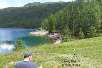 I1-245 by IZ2QGF - 2018 - Lago Deveno (VB.)
Ref. I1-245
IZ2QGF/1 qrp  29-06-2018