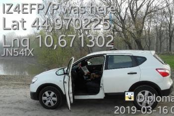I4-197 by IZ4EFP - 2019 - Laghi Golena del Po (RE)
I4-197
IZ4EFP/p  16-03-2019