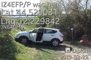 I4-199 by IZ4EFP - 2019 - Laghi Valle Mandriole (RA)
I4-199
IZ4EFP/p 23-03-2019