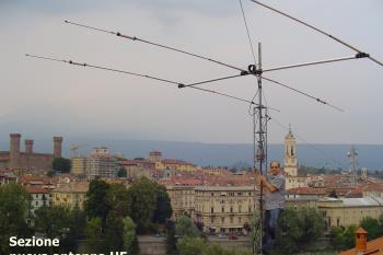 Nuova antenna HF Sezione A.R.I. Ivrea