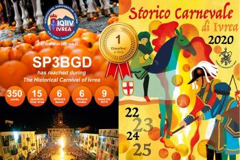Diploma Storico Carnevale di Ivrea 2020