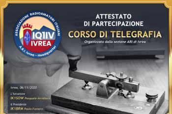 Corso di Telegrafia 2019 / 2020